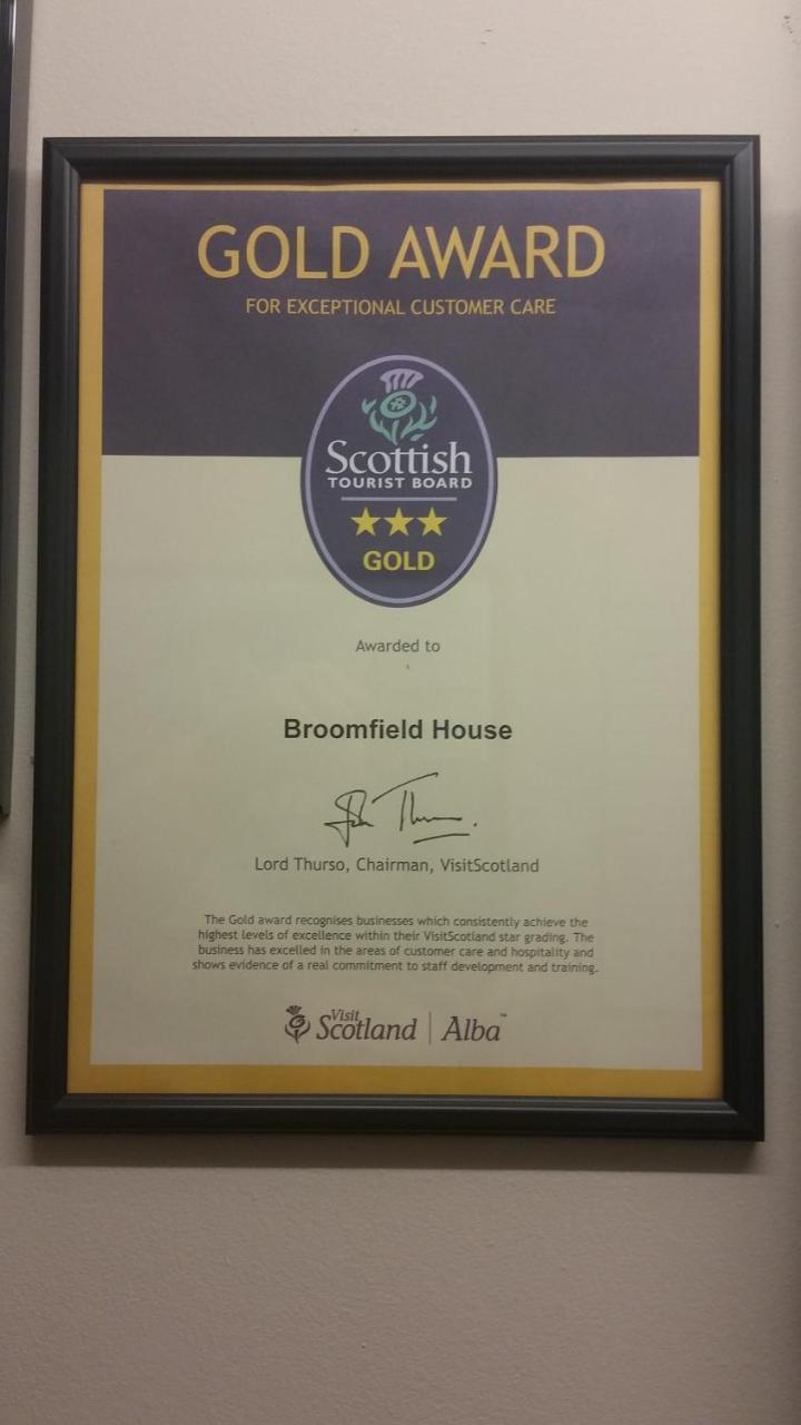 Broomfield House Bed And Breakfast Earlston Dış mekan fotoğraf